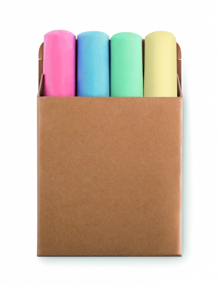 Logo trade promotional products picture of: 4 chalk sticks